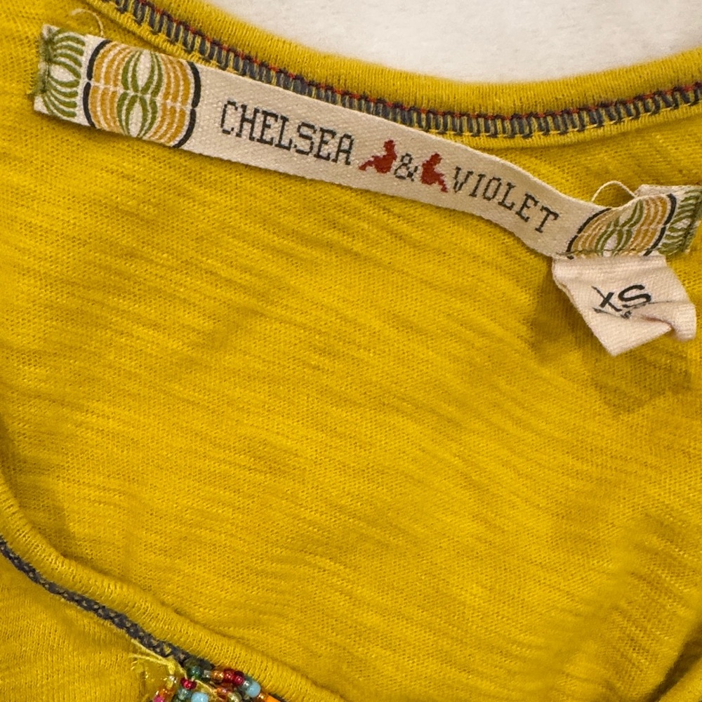 Chelsea & Violet Sleeveless Top with Beaded Details - Picture 3 of 5